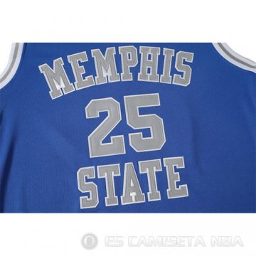 Camiseta Memphis Hardaway #25 Pelicula Azul
