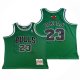 Camiseta Michael Jordan NO 23 Chicago Bulls Retro Verde