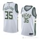 Camiseta Mirza Teletovic #35 Milwaukee Bucks Association 2018 Blanco