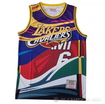 Camiseta Mitchell & Ness Big Face Lebron James