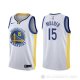 Camiseta Mychal Mulder #15 Golden State Warriors Association Blanco