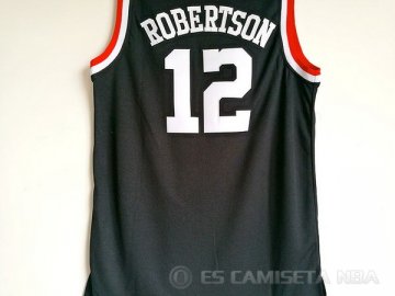 Camiseta NCAA Robertson #12 Cincinnati Negro