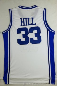 Camiseta Duke Hill #33 NCAA Blanco