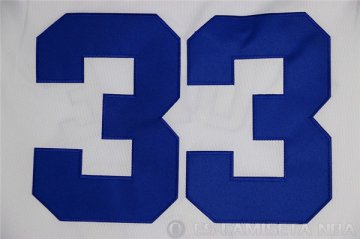 Camiseta Duke Hill #33 NCAA Blanco