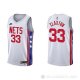 Camiseta Nic Claxton #33 Brooklyn Nets Classic 2022-23 Blanco