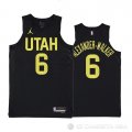 Camiseta Nickeil Alexander-Walker #6 Utah Jazz Statement 2022-23 Negro