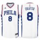 Camiseta Okafor #8 Philadelphia 76ers Blanco