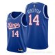 Camiseta Oscar Robertson #14 Sacramento Kings Classic Edition 1990-94 Azul