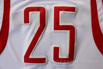 Camiseta Parsons #25 Houston Rockets Blanco