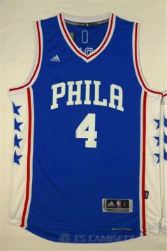 Camiseta Phila Noel #4 Philadelphia 76ers Azul