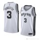 Camiseta Quincy Pondexter #3 San Antonio Spurs Association 2018 Blanco