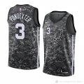 Camiseta Quincy Pondexter #3 San Antonio Spurs Ciudad 2018 Gris