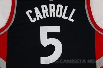 Camiseta Carroll #5 Toronto Raptors Negro