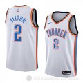 Camiseta Raymond Felton #2 Oklahoma City Thunder Association 2018 Blanco