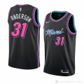 Camiseta Ryan Anderson #31 Miami Heat Ciudad 2018-19 Negro