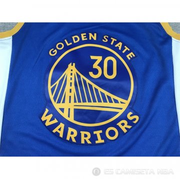 Camiseta Stephen Curry #30 Golden State Warriors Icon 2022-23 Azul