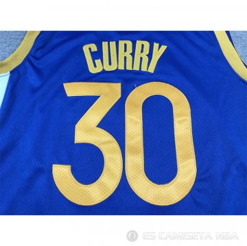 Camiseta Stephen Curry #30 Golden State Warriors Icon 2022-23 Azul