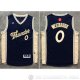 Camiseta Westbrook #0 Thunder 2016 Navidad Negro