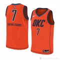 Camiseta Timothe Luwawu-Cabarrot #7 Oklahoma City Thunder Earned 2018-19 Naranja