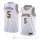 Camiseta Tyson Chandler #5 Los Angeles Lakers Association 2018 Blanco