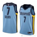 Camiseta Wayne Selden #7 Memphis Grizzlies Statement 2018 Azul