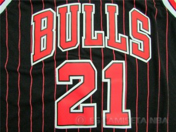 Camiseta retro Butler #21 Chicago Bulls Negro