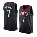 Camisetat Carmelo Anthony #7 Houston Rockets Statement 2018 Negro