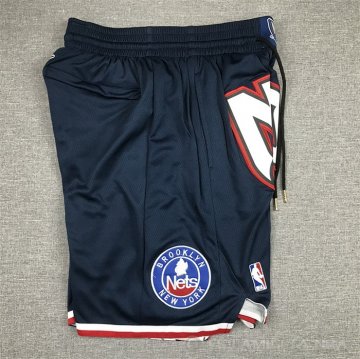 Pantalone Brooklyn Nets Ciudad Just Don 2021-22 Azul