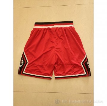 Pantalone Chicago Bulls Ciudad 2021-22 Rojo