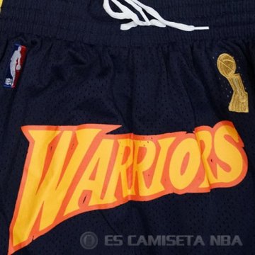 Pantalone Golden State Warriors Stephen Curry Azul