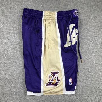 Pantalone Los Angeles Lakers Hall of Fame Just Don Violeta