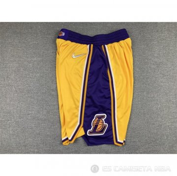 Pantalone Los Angeles Lakers Icon 2020-21 Amarillo