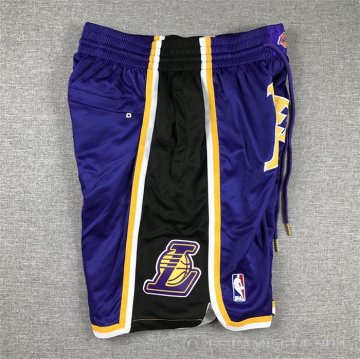 Pantalone Los Angeles Lakers Just Don Violeta2