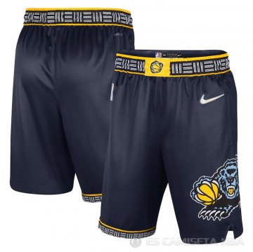 Pantalone Memphis Grizzlies Ciudad 2021-22 Azul