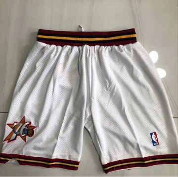 Pantalone Philadelphia 76ers Blanco3