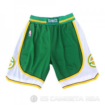 Pantalone Seattle Supersonics Hardwood Classics Verde