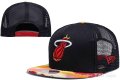 Sombrero Miami Heat Snapbacks Negro6