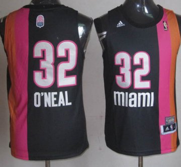 Camiseta O Neal #32 Heats ABA Negro