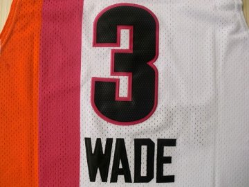 Camiseta Wade #3 Heats ABA Blanco