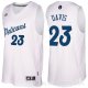 Camiseta Anthony Davis #23 New Orleans Pelicans Navidad 2016 Blanco