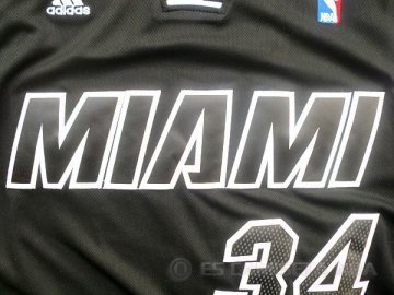 Camiseta Back to Allen #34 Miami Heat Negro