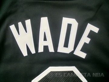 Camiseta Back to Wade #3 Miami Heat Negro