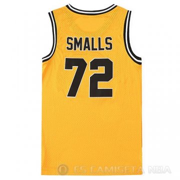 Camiseta Badboy Smalls #72 Pelicula Amarillo