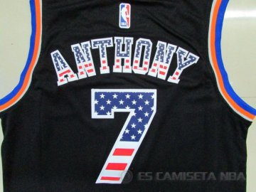 Camiseta Anthony #7 Bandera Americana Negro
