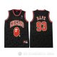 Camiseta Bape #93 Chicago Bulls Mitchell & Ness Negro