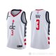 Camiseta Bradley Beal #3 Washington Wizards Ciudad 2019-20 Blanco