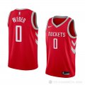 Camiseta Briante Weber #0 Houston Rockets Icon 2018 Rojo