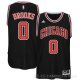 Camiseta Brooks #0 Chicago Bulls Negro