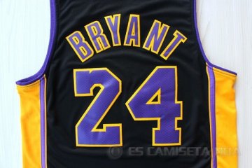 Camiseta Bryant #24 Los Angeles Lakers Negro