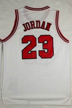 Camiseta Jordan #23 Chicago Bulls Blanco